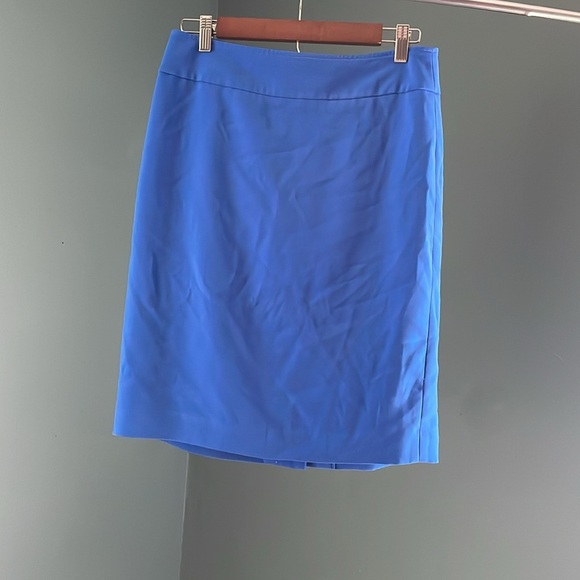 Ann Taylor Cobalt Blue Skirt - Picture 1 of 3